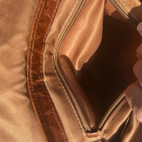 Leather messenger bag made in India  Vintage - Picture 8 of 10